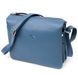 Невелика сумка жіноча на плече KARYA 20891 шкіряна Блакитний 20891 фото 1
