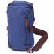Цікава плечова сумка для чоловіків із щільного текстилю Vintage 22190 Синій 56825 фото 2