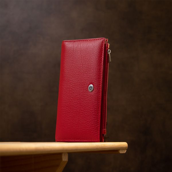 Жіночий шкіряний гаманець ST Leather 19381 Червоний 19381 фото