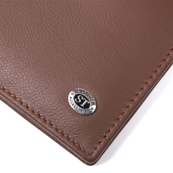 Чоловічий гаманець ST Leather 18353 (ST-1) НОВИНКА Коричневий 18353 фото