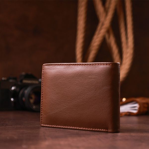Мужской кошелек ST Leather 18353 (ST-1) НОВИНКА Коричневый 18353 фото