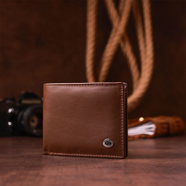 Чоловічий гаманець ST Leather 18353 (ST-1) НОВИНКА Коричневий 18353 фото