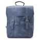Сумка рюкзак для ноутбука з вінтажної шкіри TARWA RK-3420-3md синя RK-3420-3md фото 6