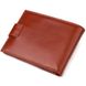 Компактний чоловічий гаманець із натуральної гладкої шкіри CANPELLINI 21508 Світло-коричневий 21508 фото 2