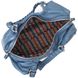 Необычная женская сумка с ручками KARYA 20842 кожаная Синий 20842 фото 4