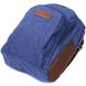 Надежный рюкзак из полиэстера с большим количеством карманов Vintage 22146 Синий 56782 фото 3