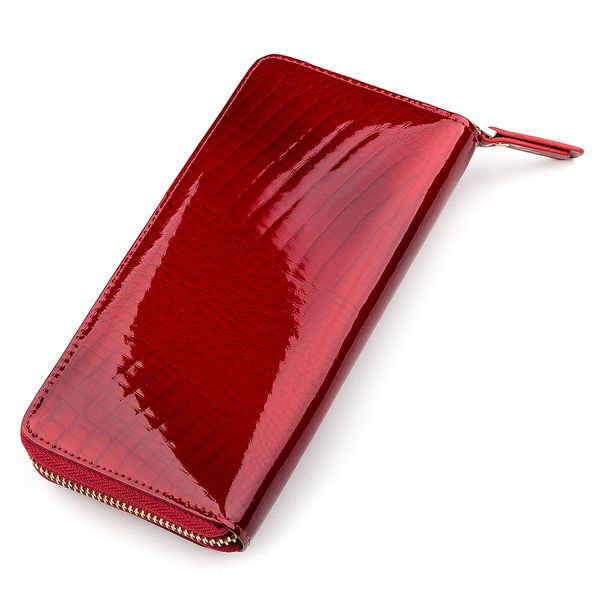 Кошелек женский ST Leather 18436 (S7001A) вместительный Красный 18436 фото