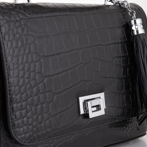 Шкіряна сумка на плече Giorgio Ferretti GF2019132Ablack2 GF2019132Ablack2 фото