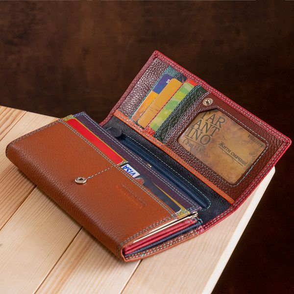 Гаманець жіночий ST Leather 18386 (SB237) шкіряний Червоний 18386 фото