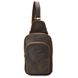 Люксовый слинг, кожаный рюкзак на одно плечо TARWA RC-0105-4lx RC-0105-4lx фото 1