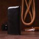 Вертикальний гаманець унісекс на магніті GRANDE PELLE 11212 Чорний 11212 фото 8