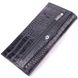 Стильний вертикальний гаманець із натуральної фактурної шкіри KARYA 21433 Чорний 21433 фото 2