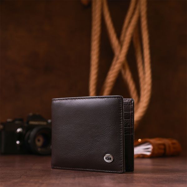 Мужской кошелек ST Leather 18304 (ST159) кожаный Коричневый 18304 фото