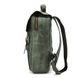 Сумка рюкзак для ноутбука з вінтажної шкіри TARWA RE-3420-3md зелена RE-3420-3md фото 7