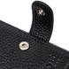 Чоловічий компактний горизонтальний гаманець із натуральної шкіри флотар BOND 22006 Чорний 22006 фото 3