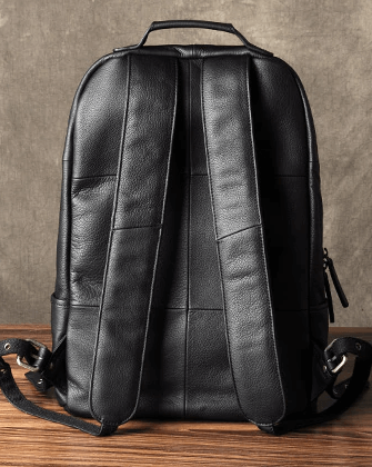 Чёрный кожаный рюкзак большой Bexhill BX-883A BX-883A фото