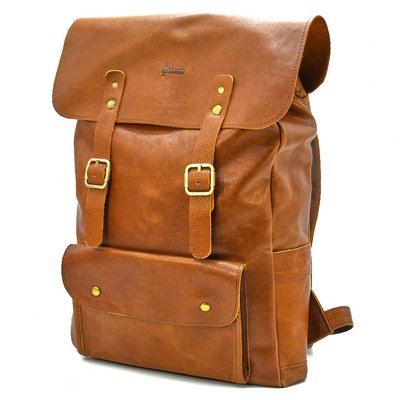 Рюкзак из натуральной кожи GB-9001-4lx TARWA коньячна наппа GB-9001-4lx фото
