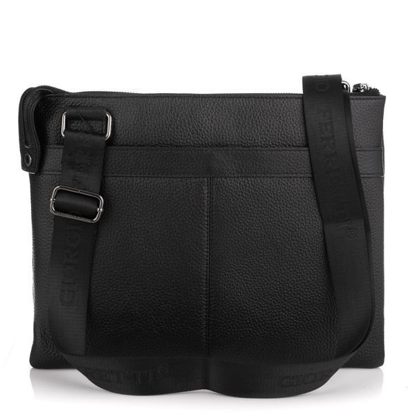 Чоловіча шкіряна сумка через плече Giorgio Ferretti GF3482Ablack GF3482Ablack фото