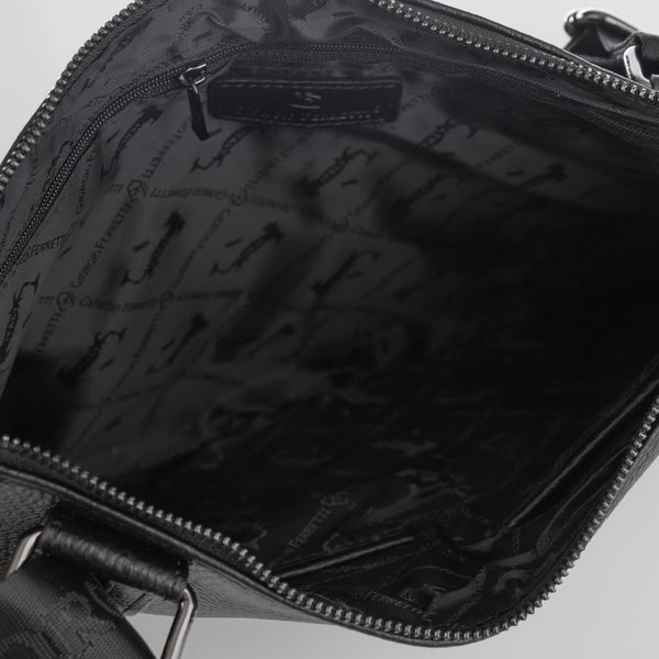 Чоловіча шкіряна сумка через плече Giorgio Ferretti GF3482Ablack GF3482Ablack фото