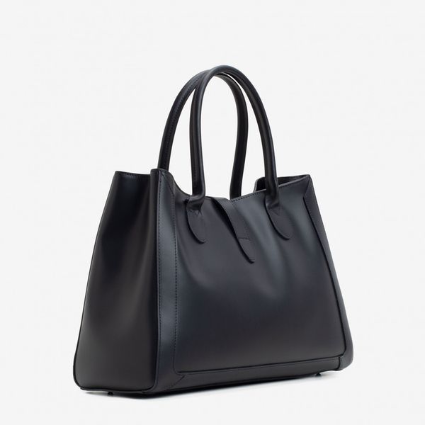 Стильна жіноча сумка з натуральної шкіри VIRGINIA CONTI (Італія) - VC03177BLACK VC03177BLACK фото