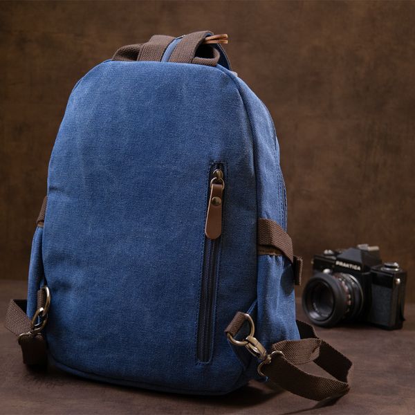 Рюкзак текстильний унісекс Vintage 20602 Синій 48977 фото