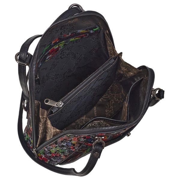 Кожаная женская сумка-рюкзак Desisan 3132-734