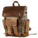 Удобный рюкзак с карманами canvas Vintage 20111 Серый 20111 фото 1
