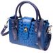 Мініатюрна сумка жіноча з ручками KARYA 20894 шкіряна Синій 20894 фото 1