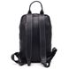 Жіночий чорний шкіряний рюкзак TARWA RA-2008-3md середнього розміру RA-2008-3md фото 4