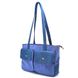 Жіноча сумка тоут з канвас та шкіри TARWA RSkyK-3930-3md з передніми кишенями RSkyK-3930-3md фото 1