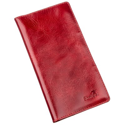 Бумажник женский вертикальный из кожи алькор SHVIGEL 16194 Красный 16194 фото