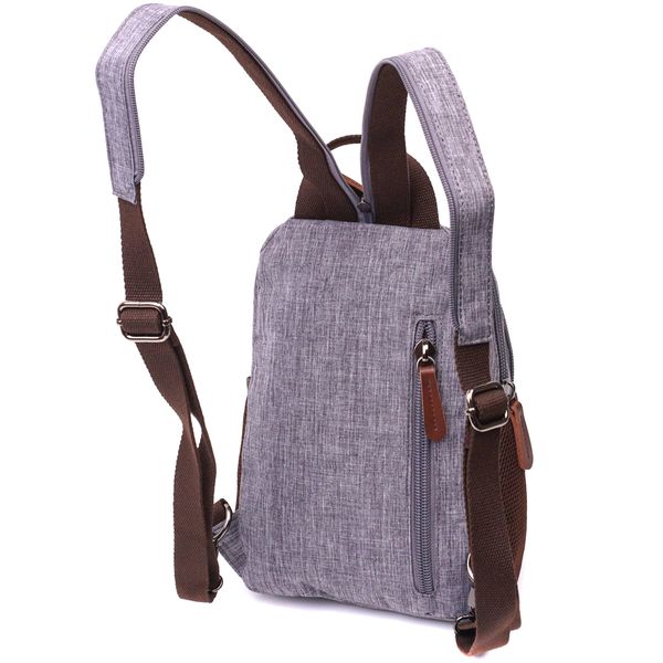 Современный рюкзак из полиэстера с большим количеством карманов Vintage 22149 Серый 56785 фото