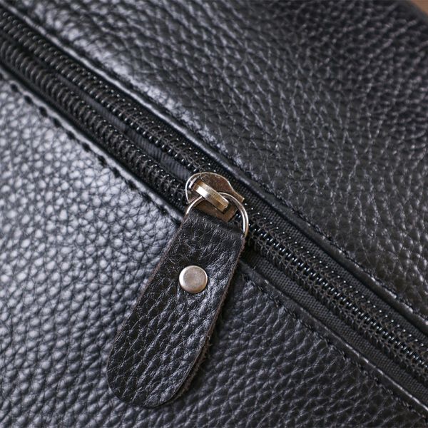 Добротная кожаная мужская сумка Vintage 20677 Черный 20677 фото