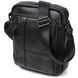 Добротная кожаная мужская сумка Vintage 20677 Черный 20677 фото 1