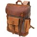 Рюкзак с боковыми карманами canvas Vintage 20112 Светло-серый 20112 фото 1