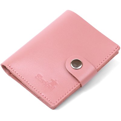 Жіноче портмоне з натуральної шкіри Shvigel 16509 Рожевий 16509 фото