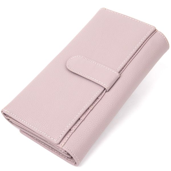 Гарний жіночий гаманець з натуральної шкіри ST Leather 19385 Світло-рожевий 19385 фото