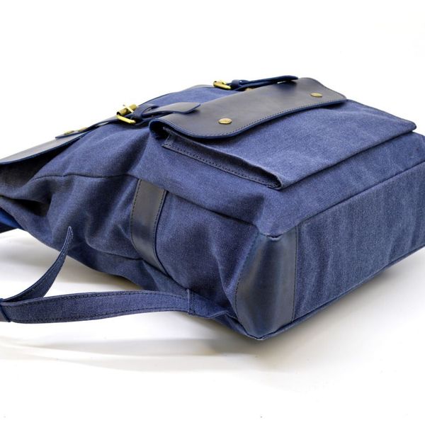 Рюкзак унісекс мікс тканини канваc і шкіри KK-9001-4lx TARWA KKc-9001-4lx фото