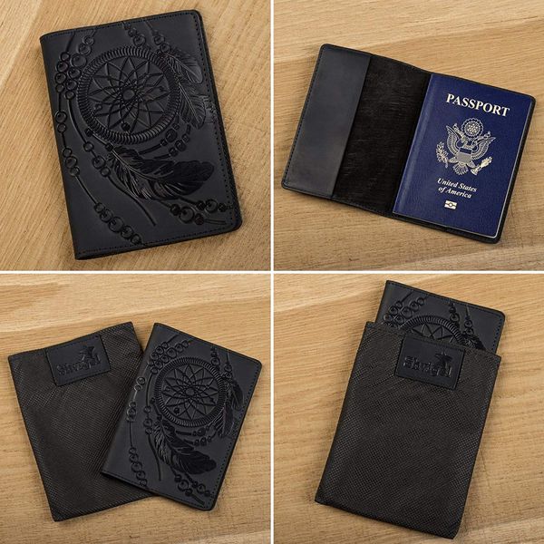 Обкладинка на паспорт SHVIGEL 13837 Чорний 13837 фото