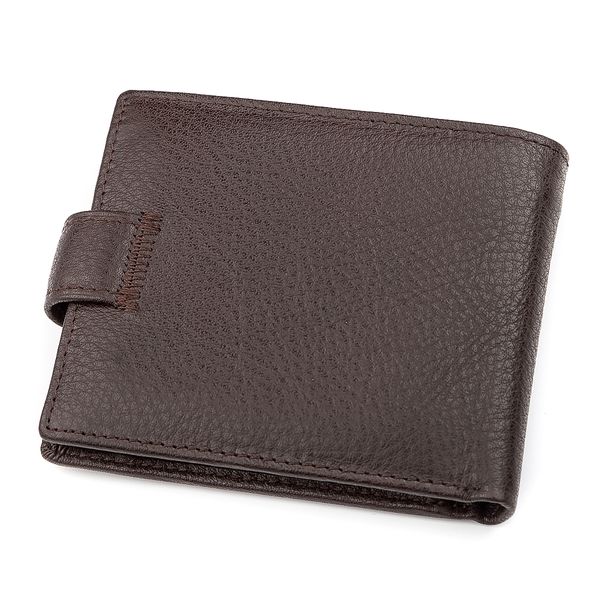 Чоловічий гаманець ST Leather 18307 (ST104) шкіряний Коричневий 18307 фото