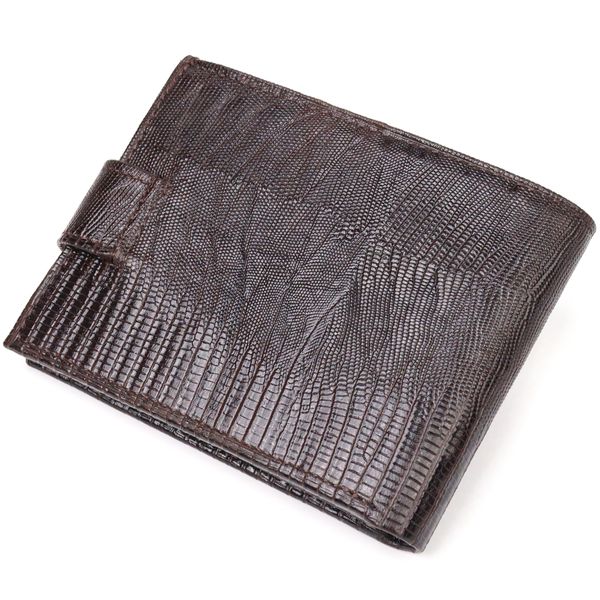 Чоловічий гаманець із натуральної фактурної шкіри CANPELLINI 21512 Коричневий 21512 фото