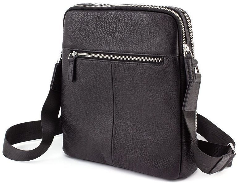 Чоловіча шкіряна сумка месенджер Marco Coverna MC 6952-1 Black MC 6952-1 Black фото
