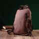 Небольшой рюкзак из полиэстера с большим количеством карманов Vintage 22150 Коричневый 56786 фото 8