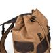 Канвас рюкзак-мішок TARWA RCc-0010-4lx зі шкірою крейзі хорс RCc-0010-4lx фото 6