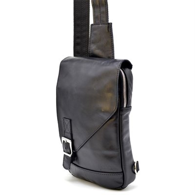 Рюкзак кожаный слинг мужской на одно плечо GA-6403-4lx TARWA GA-6403-4lx фото