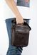 Шкіряна чоловіча сумка на плече барсетка REK-020-Brown коричнева REK-020-Brown фото 2