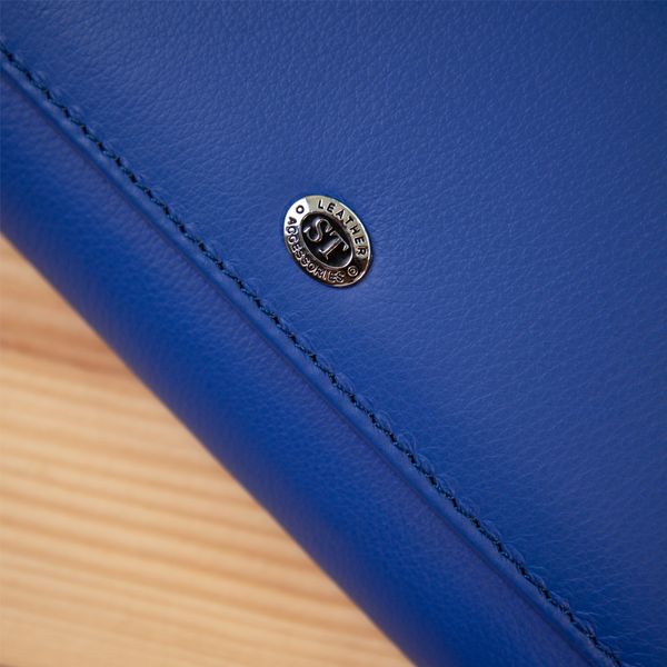 Жіночий гаманець з натуральної шкіри ST Leather 19386 Синій 19386 фото