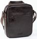 Кожаная мужская сумка на плечо барсетка REK-020-Brown коричневая REK-020-Brown фото 1