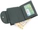 Зелений шкіряний гаманець на кнопці Marco Coverna mc-2036-7 MC-2036-7 green фото 5