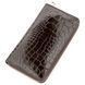 Мужской клатч CROCODILE LEATHER 18527 из натуральной кожи крокодила Коричневый 18527 фото 1